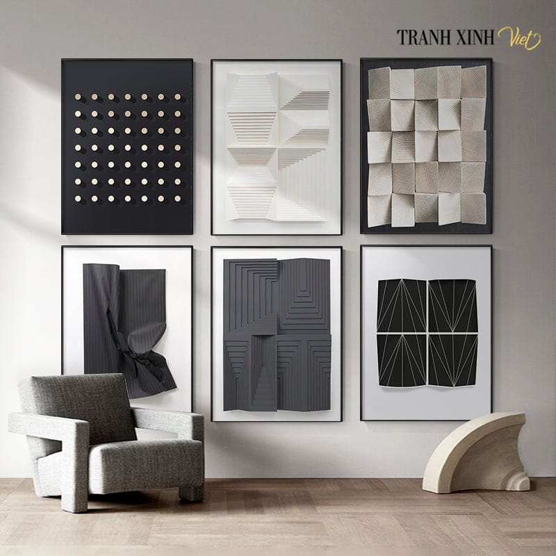 Bộ 6 Bức Tối Giản