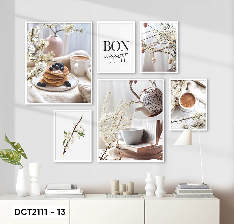 Bộ 6 Tranh Decor Coffee - DCT2111 - 13