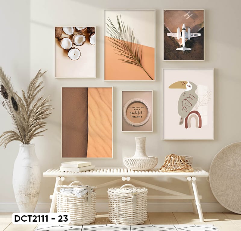 Bộ 6 Tranh Decor Coffee - DCT2111 - 23