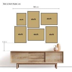 Alternative view of Bộ 6 Tranh Decor Coffee - DCT2111 - 54