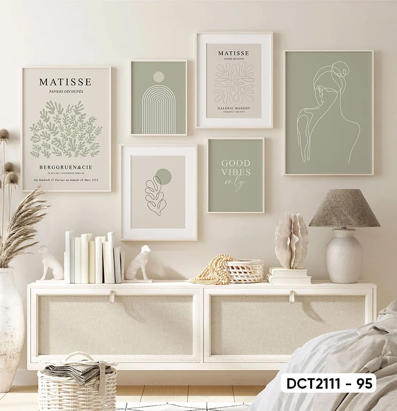Bộ 6 Tranh Decor Coffee - DCT2111 - 95
