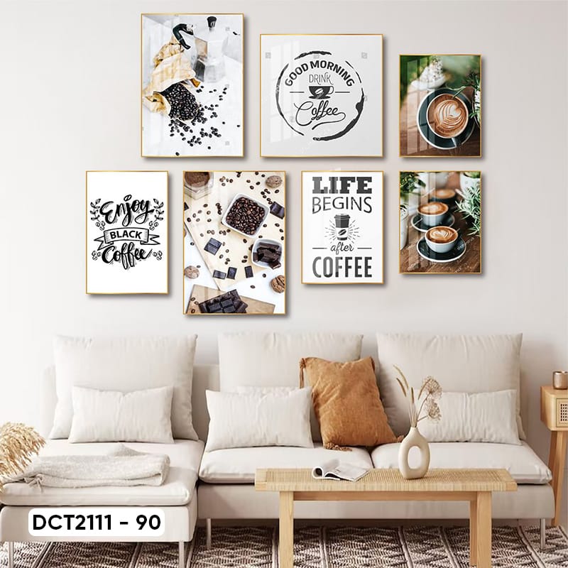 Bộ 7 Tranh Decor Coffee - DCT2111 - 90