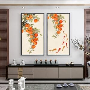 Bộ Đôi Cành Hồng