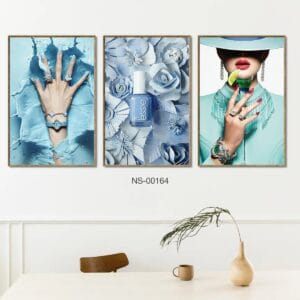 Green Nail Decoration Set