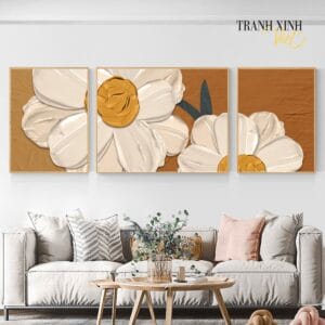 White Chrysanthemum Painting Set