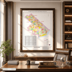 Alternative view of Latest Administrative Map of Can Tho City - CT34
