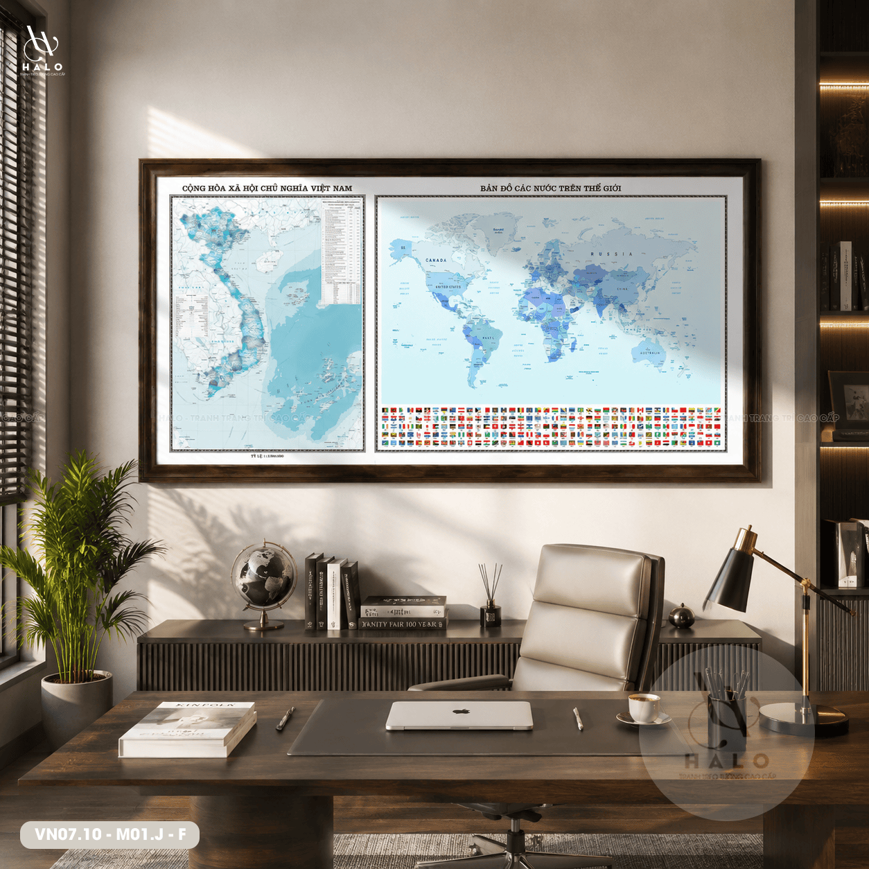 Map of Vietnam's 34 Provinces Combined with a World Map - Image 2