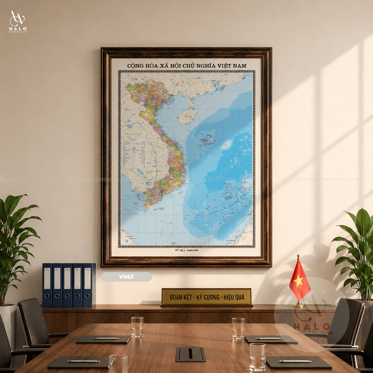 Map of Vietnam's 63 Provinces and Cities - VN63 - Image 2