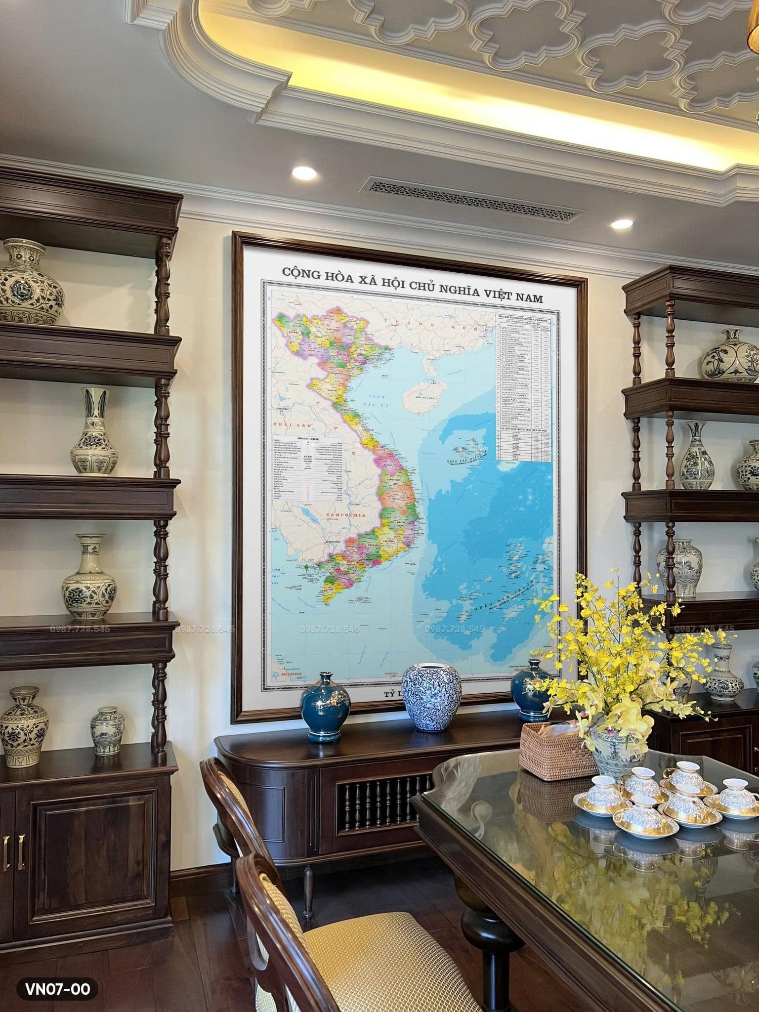 Latest Map of Vietnam - 34 Provinces and Cities - Image 2