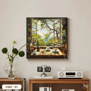 Tranh Bên Cửa Sổ - CS07