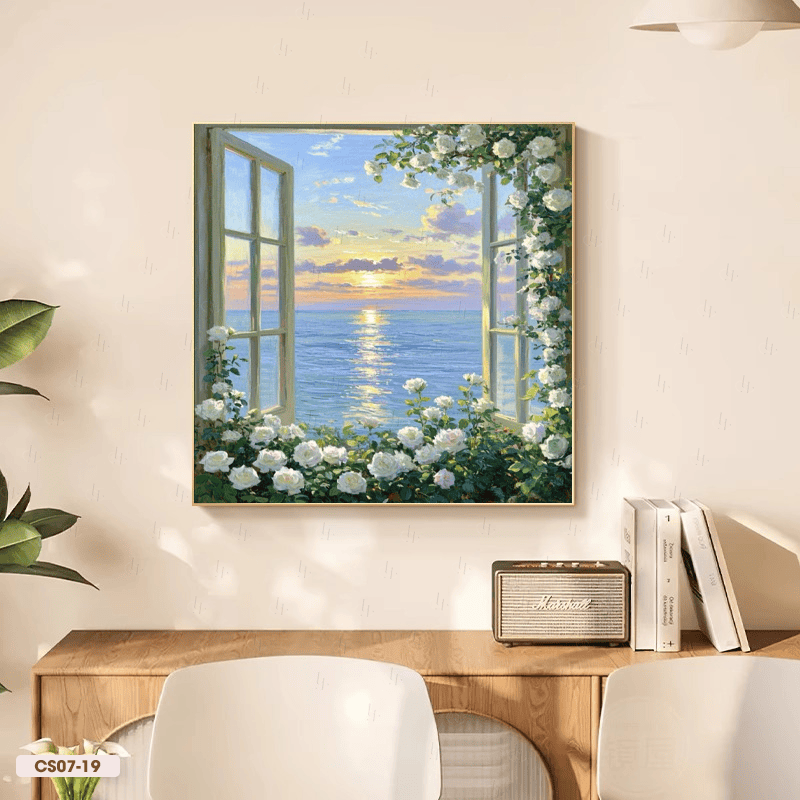 Tranh Bên Cửa Sổ - CS07