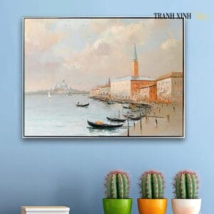 Painting of the Deserted Wharf - TB63