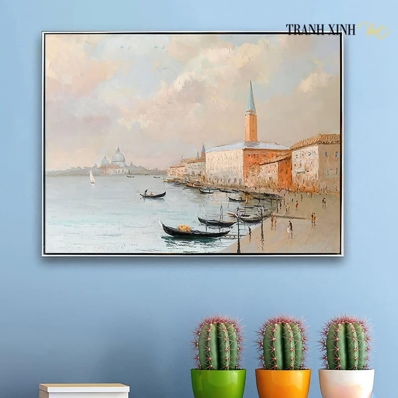 Tranh Bến Vắng - TB63