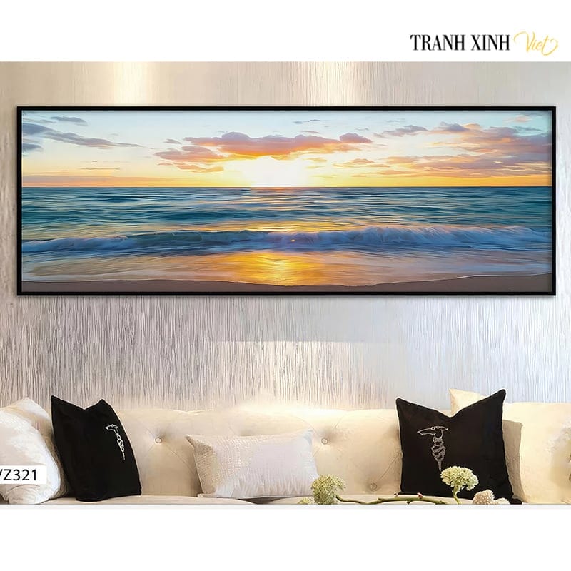 Tranh Bến Yên Ả - TB64