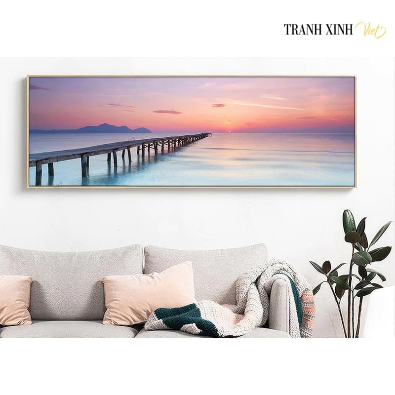 Tranh Biển Và Hoàng Hôn - TB46