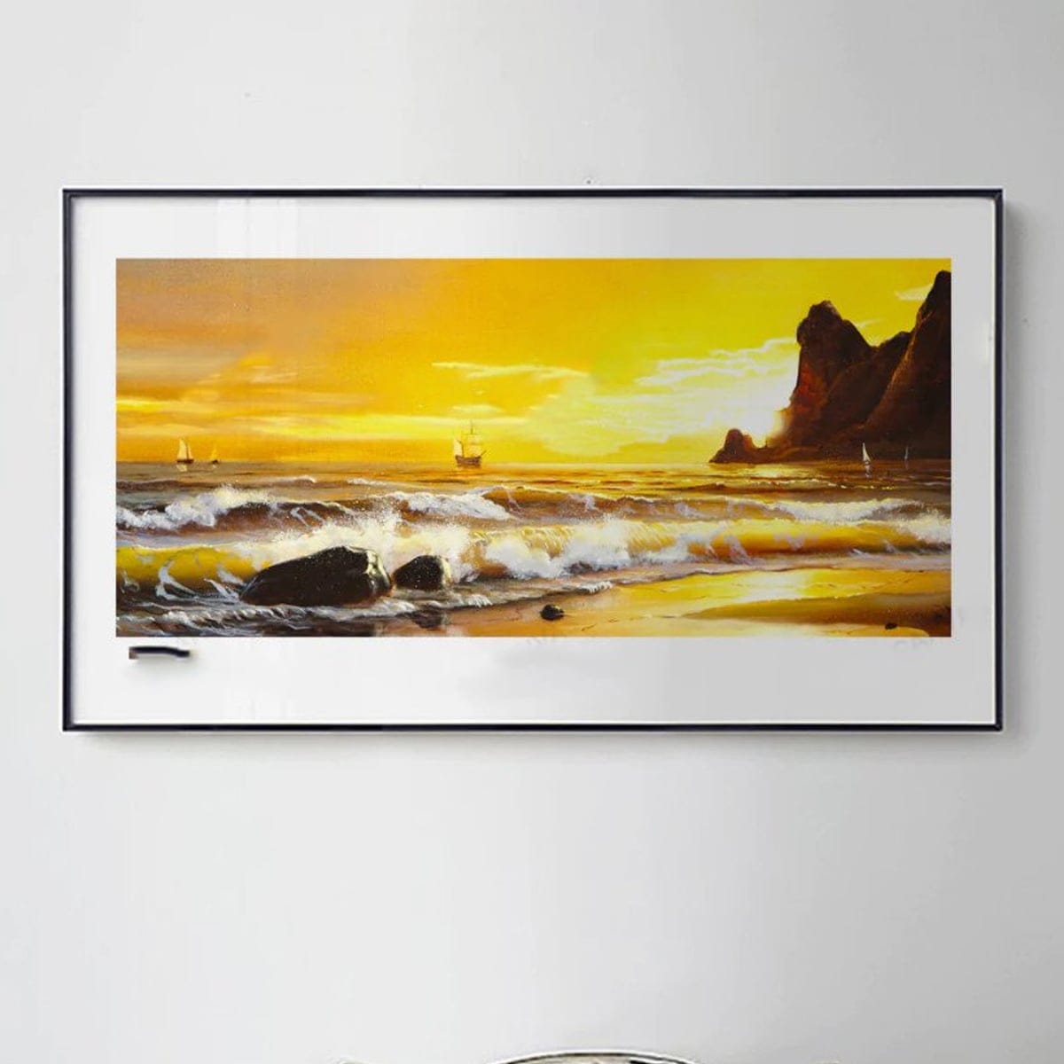 Golden Sea Painting