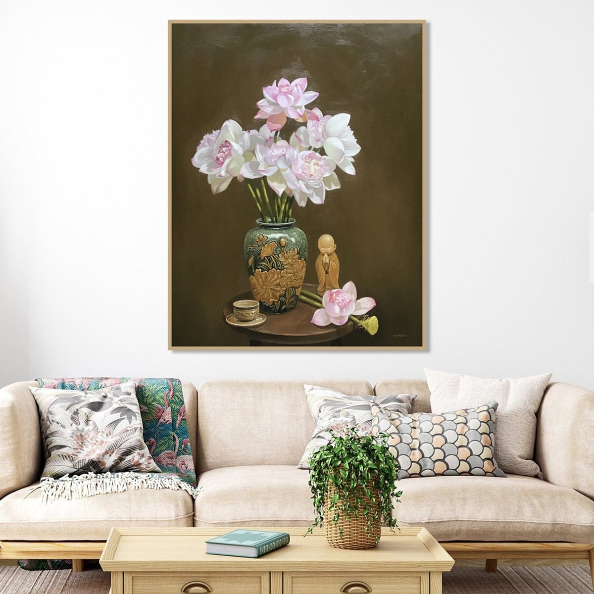 Lotus Flower Painting