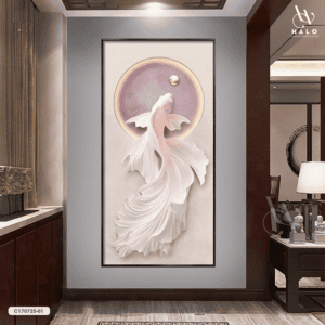 Moonlight Carp Painting - C170725