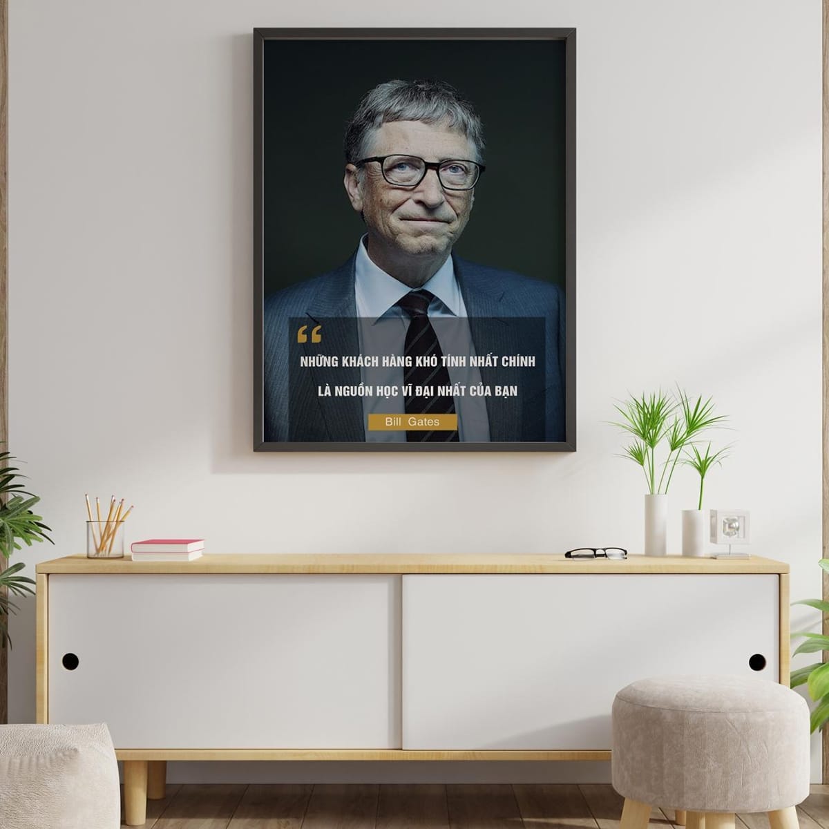 Tranh Câu Nói Bill Gate