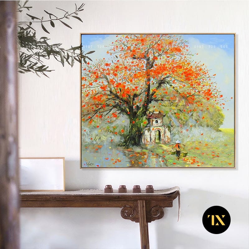 Painting of the Rice Tree in My Village