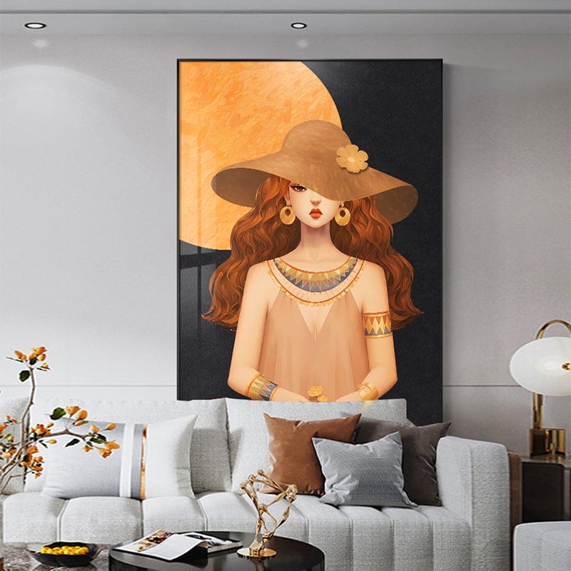 Painting of a Girl - TCG02