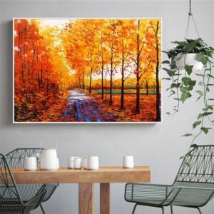 Painting: The Autumn Road