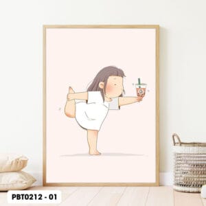 Milk Tea Decor Painting - PBT0212 - 01