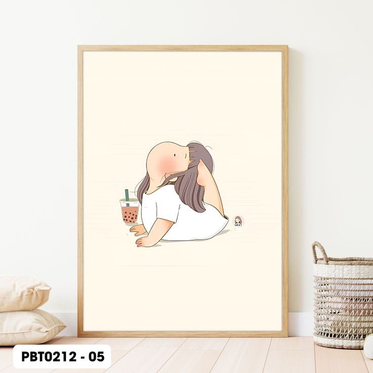 Milk Tea Decor Painting - PBT0212 - 05