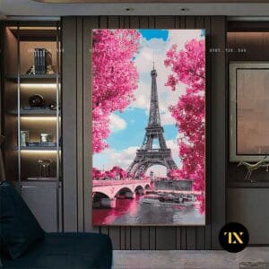 Eiffel Tower painting