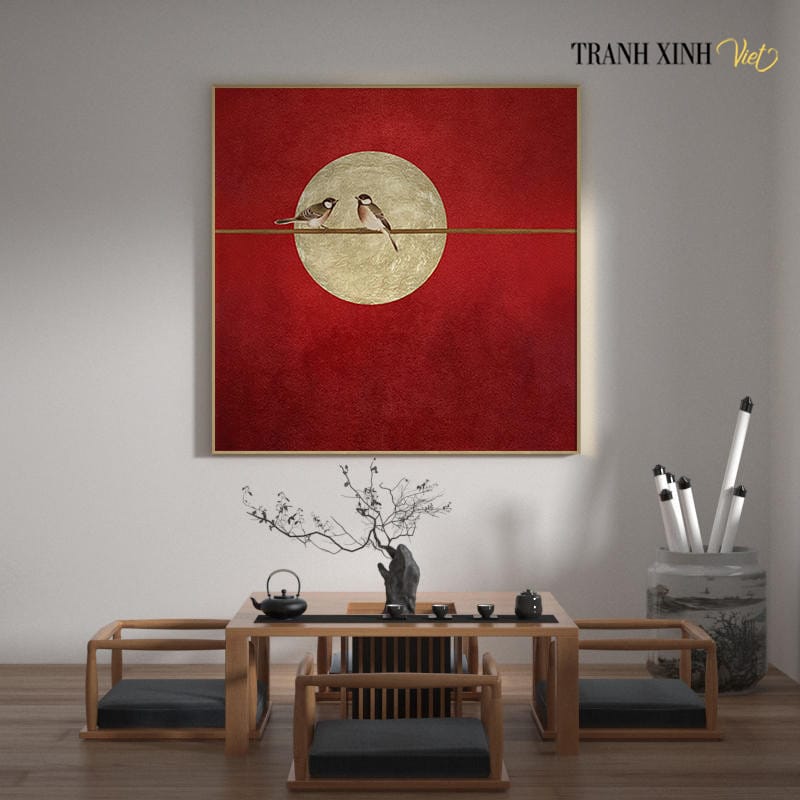 Tranh Én Trong Trăng