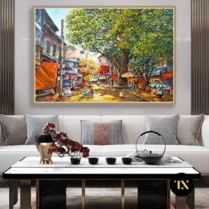 Tranh Hà Nội Phố - HNP18