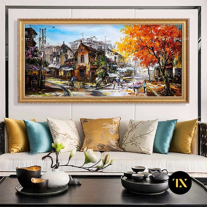 Tranh Hà Nội Phố - HNP19