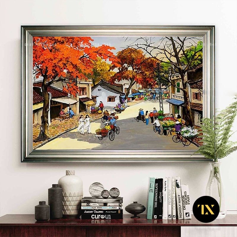 Tranh Hà Nội Phố - HNP21