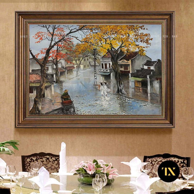 Tranh Hà Nội Phố - HNP23