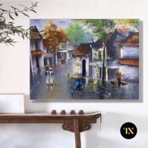 Hanoi Street Paintings - HNP24