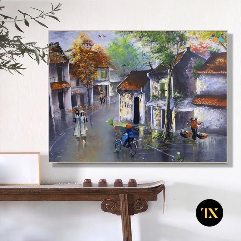 Hanoi Street Paintings - HNP24