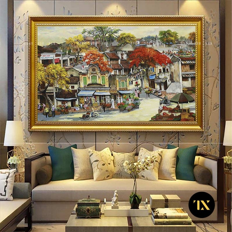 Tranh Hà Nội Phố - HNP25
