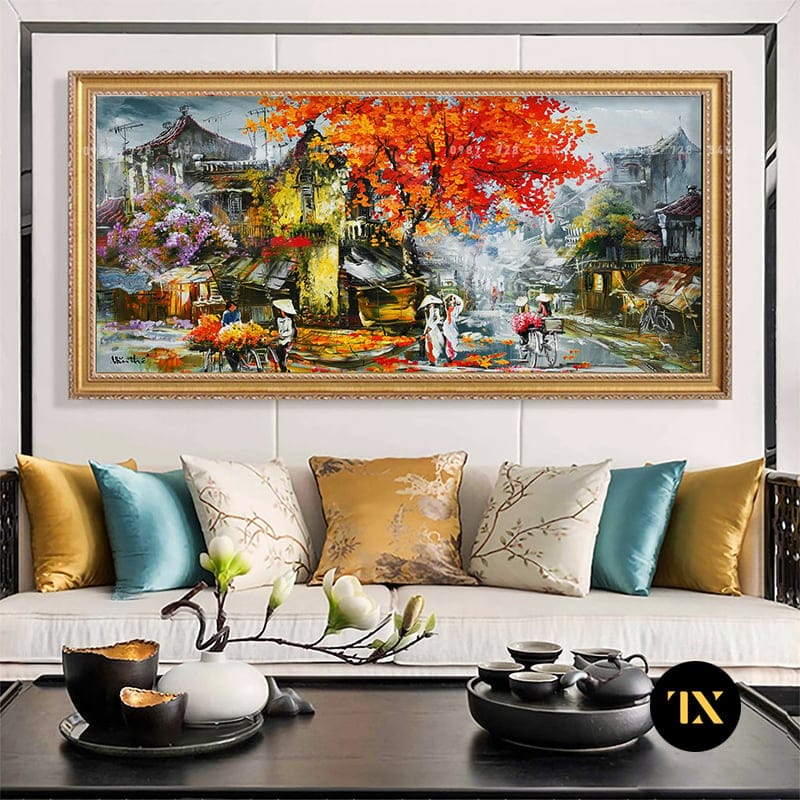 Tranh Hà Nội Phố - HNP27