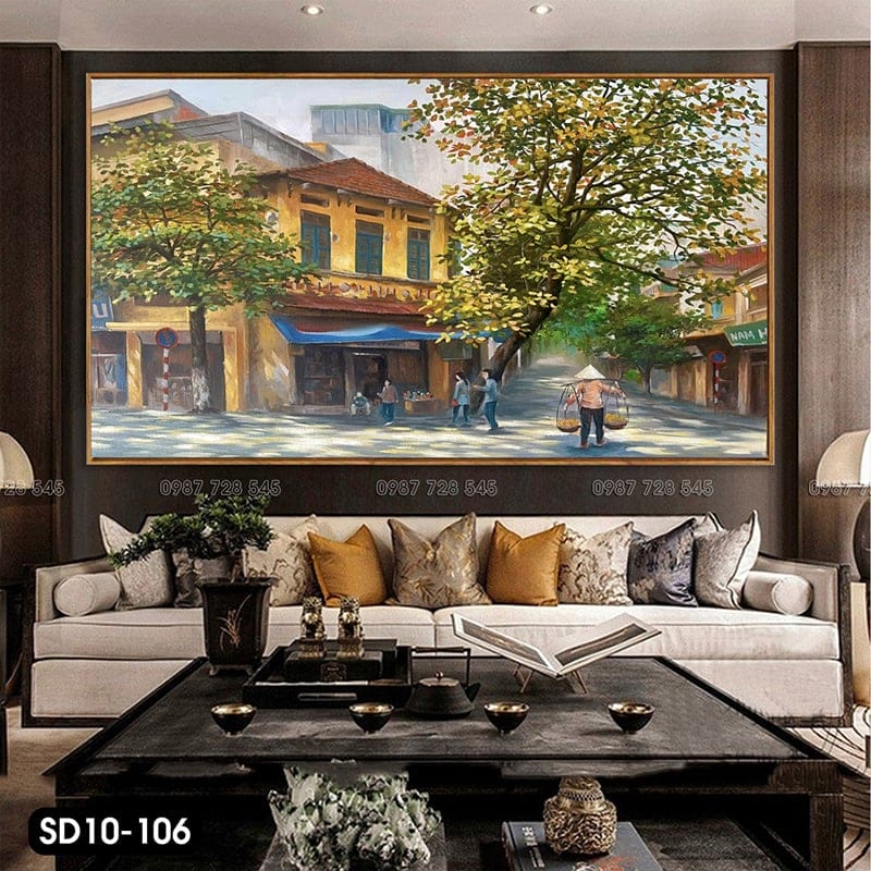 Tranh Hà Nội Phố - SD10 - 106