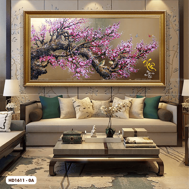 Tranh Hoa Đào - HĐ1611