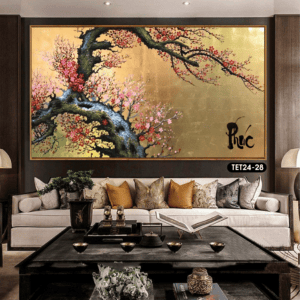Tranh Hoa Đào - TET24 - 28