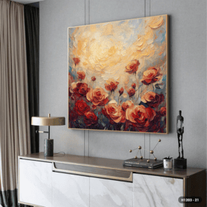 Rose Painting - H1203