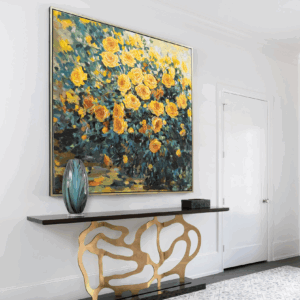 Rose Painting - H2403