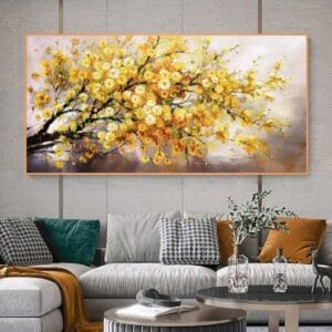 Painting of Plum Blossoms in Bloom
