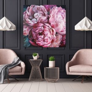 Peony Painting