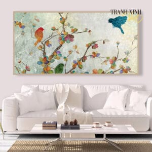 Tranh Hoa Sắc Màu