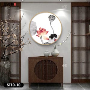 Tranh Hoa Sen - ST10 - 10