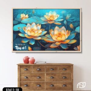 Tranh Hoa Sen - ST1611 - 10