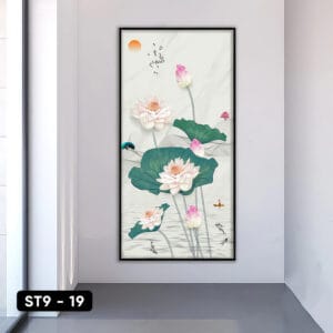 Tranh Hoa Sen - ST9 - 19