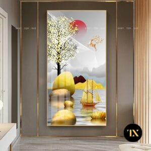 Lucky Deer Painting - HTL02